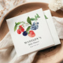 Search for red berries napkins Baby shower