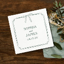 Search for emerald green napkins Timeless