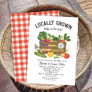 Search for farmers market invitations Vegetables