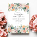 Search for feminine retirement party invitations Floral