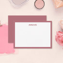 Search for pink rose note cards Modern