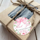 Search for ribbon and bow stickers Pink bow baby shower