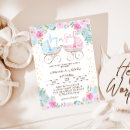 Search for elegant gender reveal invitations Gold glitter
