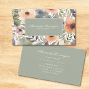Recherche de country business cards Fleurs