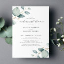 Search for eucalyptus rehearsal dinner invitations Boho