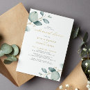 Search for watercolor rehearsal dinner invitations Elegant