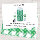 Search for cat moving announcement cards Modern