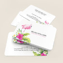 Recherche de rose flamant cartes visite Blanc