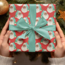 Search for african american santa wrapping paper Retro