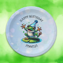 Search for funny birthday plates Cartoon