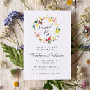 Search for flower sweet 16 invitations Girly