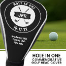 Search for hole in one golf equipment Black and white