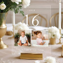 Search for bride and groom table cards Childhood photos