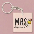 Search for pink teacher keychains Kindergarten