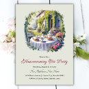 Search for garden housewarming invitations Watercolor