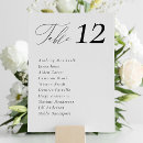 Search for seating chart table cards Modern calligraphy