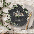 Search for enchanted forest paper plates Mushroom
