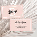 Search for name business cards Feminine