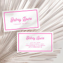 Recherche de hot pink cartes visite Monogramme