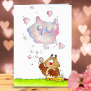 Search for cartoon valentines day cards Owl