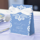 Search for dusty blue favour boxes Baby boy