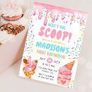 Recherche de scoop invitations Glace pastel