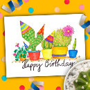 Search for funny cactus birthday cards Cacti
