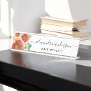 Search for floral name plates Business