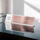 Search for rose gold name plates Professional