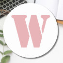 Search for letter monogram stickers Elegant