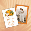 Search for thanksgiving wedding invitations Pumpkins patch rustic country