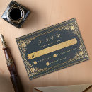 Recherche de caligraphy invitations Feuille d'or