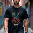 Search for letter k tshirts Modern