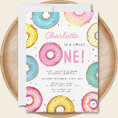 Search for doughnut birthday invitations Sprinkles