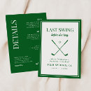 Recherche de golf de jeu invitations Sports