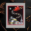 Search for rocket christmas cards Space