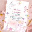 Search for baby bear birthday invitations Turning one