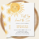 Search for boho girl 1st birthday invitations Watercolor