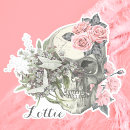 Recherche de crâne girly autocollants Halloween