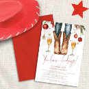 Search for boots and bubbly invitations Modern