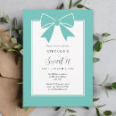 Search for teal blue birthday invitations Girly