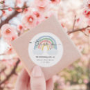 Search for rainbow baby shower stickers Fall summer spring winter