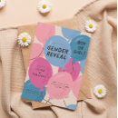 Search for balloon gender reveal invitations Modern