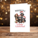 Search for funny dachshund christmas cards Dachshunds
