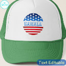 Recherche de campagne électorale casquettes Drapeau américain