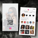 Search for influencer business cards Social media