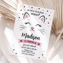 Recherche de kitty cat invitations Rose