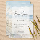 Recherche de simple beach bridal shower invitations Nautique