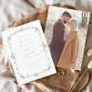 Search for spring summer wedding invitations Sage green