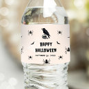 Recherche de halloween bouteilles eau étiquettes Fête d'anniversaire d'halloween